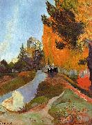 The Alyscamps at Arles, Paul Gauguin